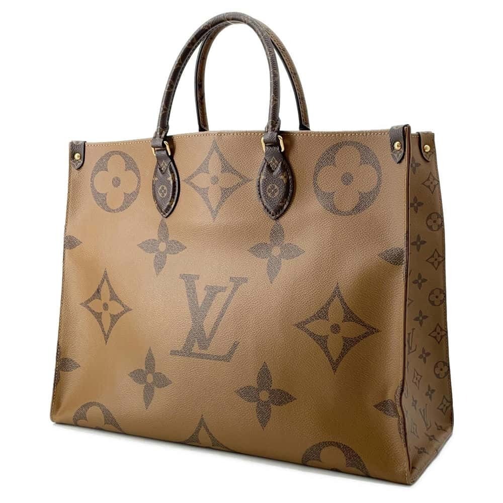Louis Vuitton Tote OnTheGo Monogram Bag Giant Reverse Shoulder